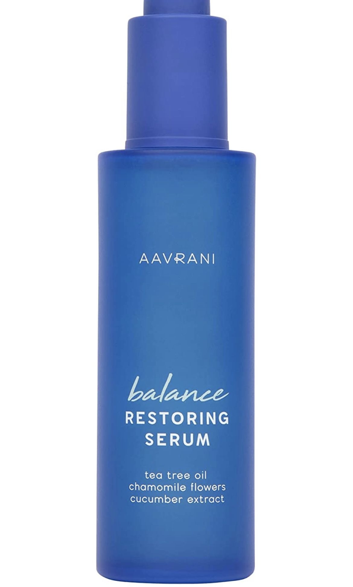 AAVRANI Balance Restoring Serum, Alcohol-Free Facial Toner with Natural Tea Tree Oil, Cucumber, Chamomile and Witch Hazel to Reduce the Appearance of