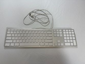 Matias Wired Aluminum Keyboard for Mac - Mac Layout with USB Hub