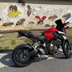 2018 Honda CB650F ABS Motorcycle