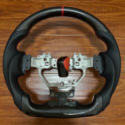 Lexus Carbon Fiber Steering Wheel + Shift Knob
