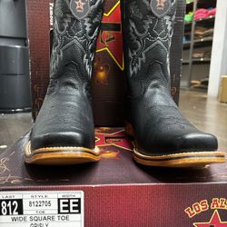 Size 13 Los Altos Boots Mens #(contact info removed) Rodeo Boot Style | Grisly Boots | Color Black