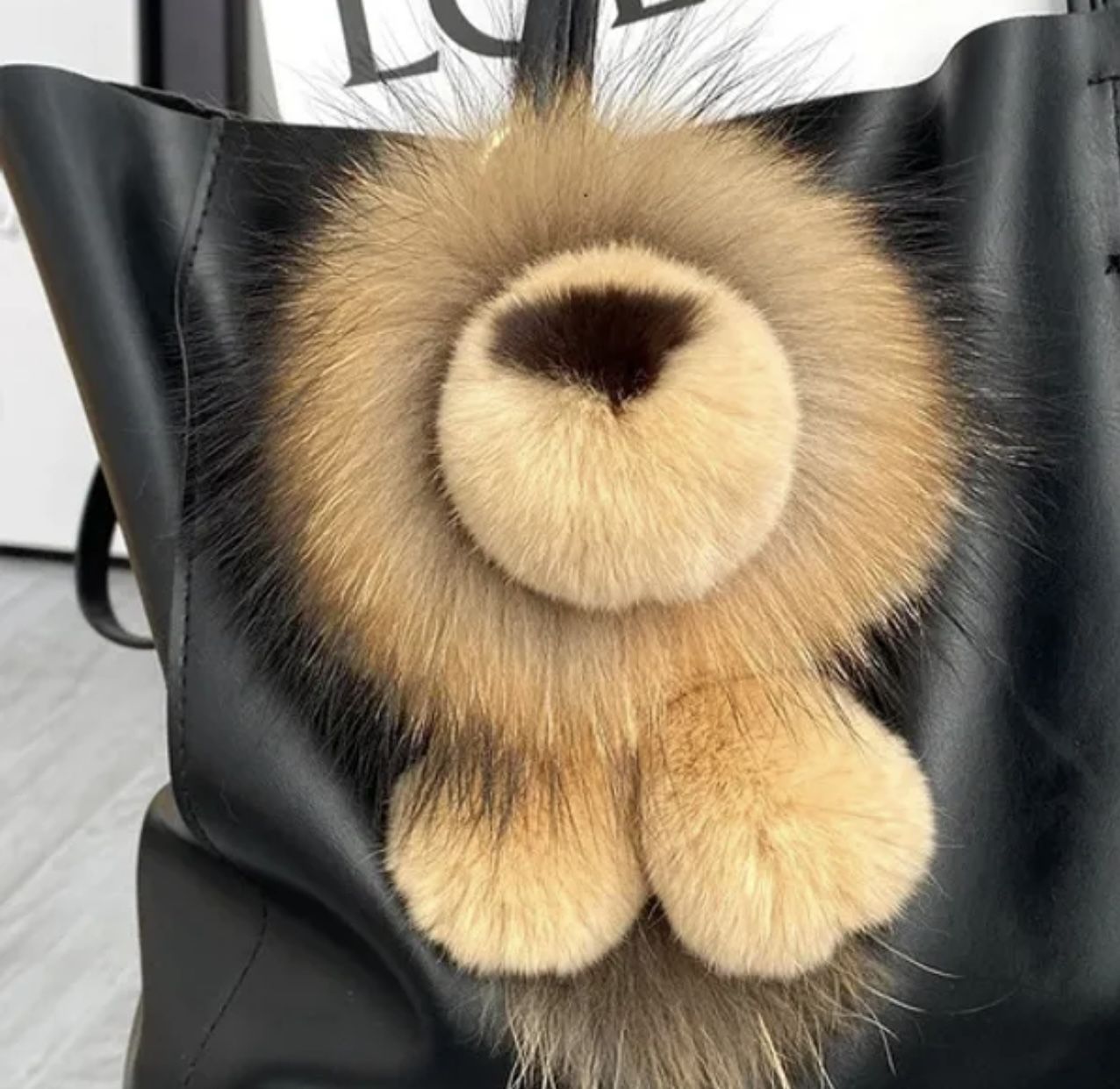 Lion bag charm / Keychain