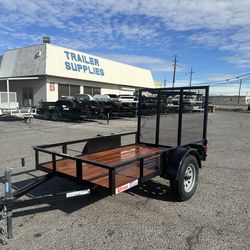 New 5 x 8 utility trailer