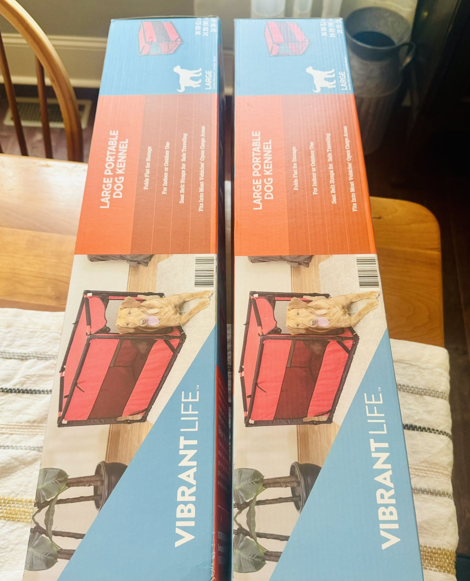 Dog Crate -*NEW* Unopened -Portable Dog Large portable dog Kennel