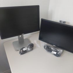 2 Dell Monitor Displays