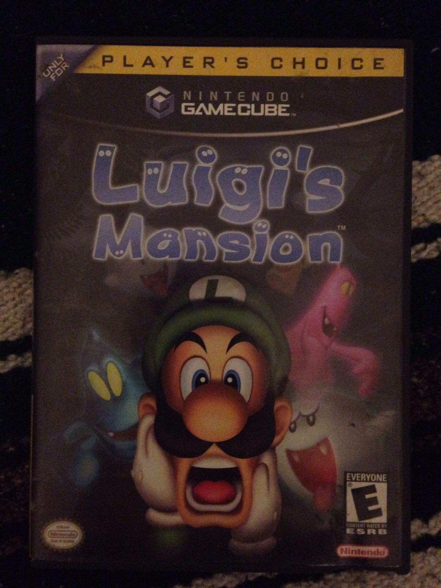 Luigi's Mansion exclusively for the Nintendo GameCube