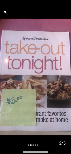 Weight Watchers Cookbook Take Out Tonight