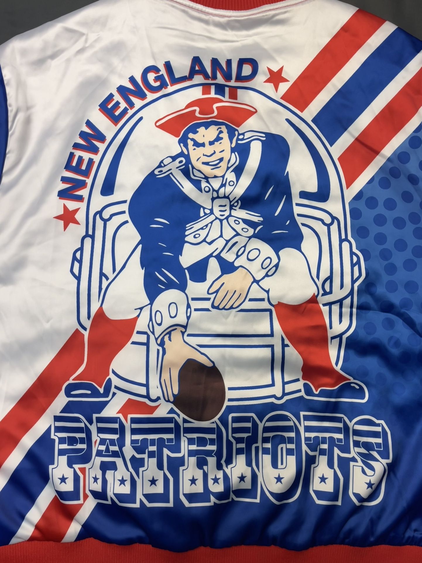 Men’s New England Patriots Chalk Line Jacket - Size Medium