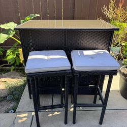 Patio Bar Set
