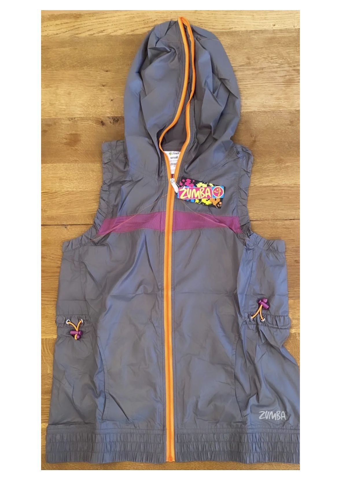 Zumba sleeveless hoodie sales