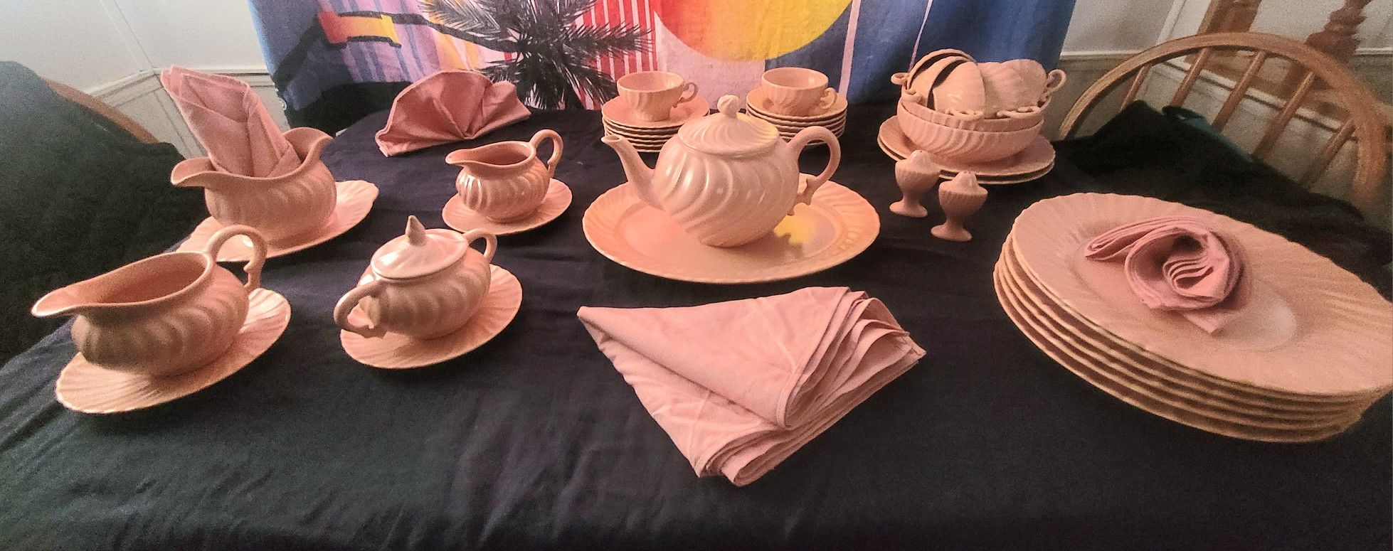 FRANCISCAN WARE, 1940'S, 40 PIECES