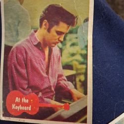 4 Elvis Bubble Cards 1956