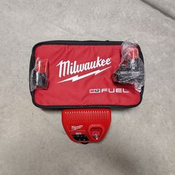 Milwaukee M12 Batteries, M12 Charger & Bag