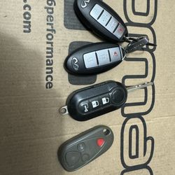 Key Fobs OEM Infiniti X 2, OEM Dodge, Aftermarket Acura