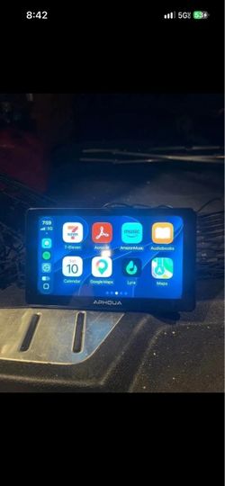 7 inch touchscreen carplay display