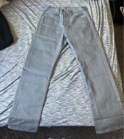 Grey Levi 501s
