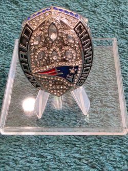 New England Patriots World Champions Replica Ring
