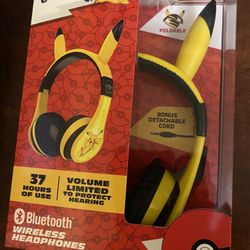 Pokémon Wireless Headphones 