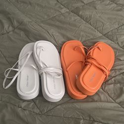 Flip Flop Lace Up Sandals