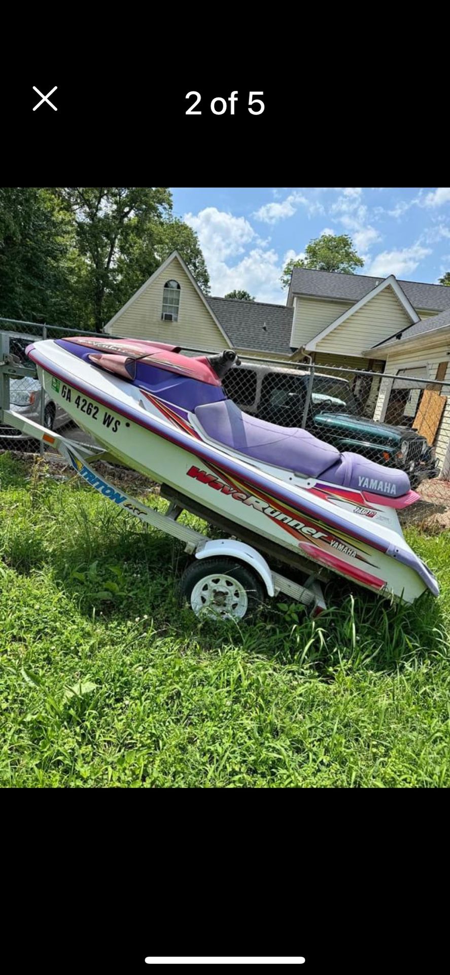 1997 Yamaha Waveventure 1100 triple