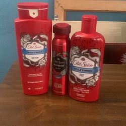 Men Old Spice Body Care Kit 