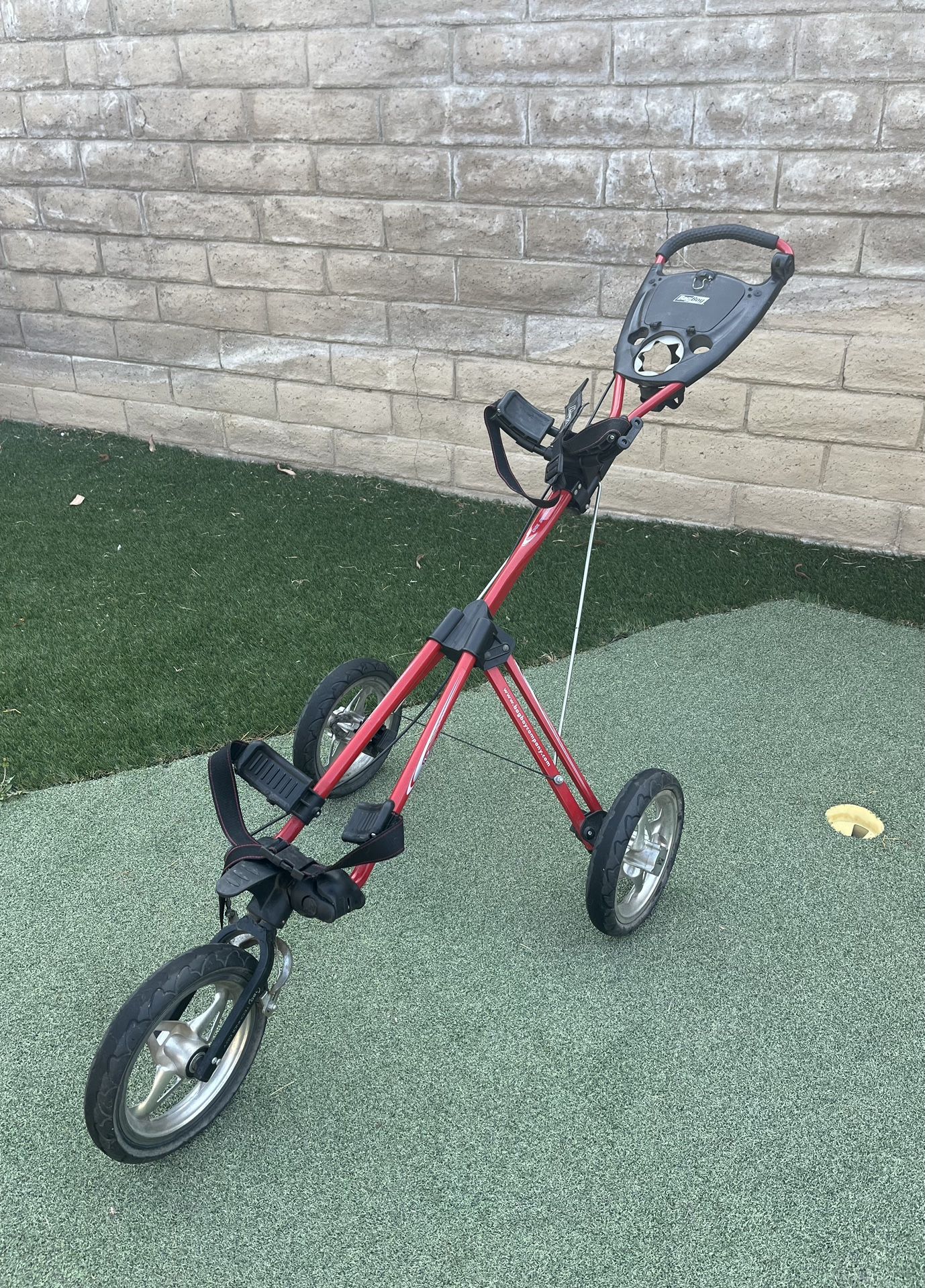 Bag Boy Express 3 Wheel Golf Push Cart