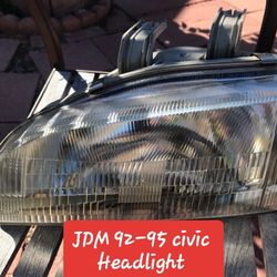 JDM 92-95 civic Headlight (Left Side Only)