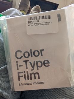 Brand new poloroid instant color film for I type cameras