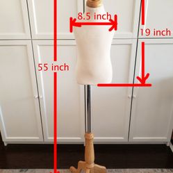 Adjustable Child Dress Form Mannequin Stand
