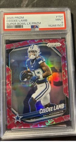 CEEDEE LAMB  PSA 9 SUPERBOWL