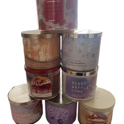 New Bath And Body Candles
