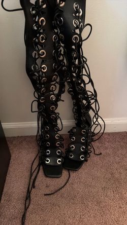Women’s thigh high heel