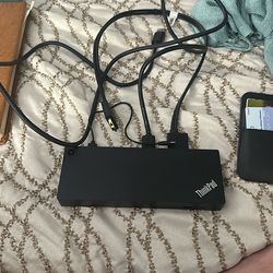 Thinkpad Thunderbolt 4 Unit With Cords