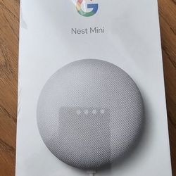 Google Nest Mini 2nd Generation Brand New Sealed