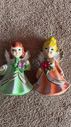 Birthday Angel Figurines