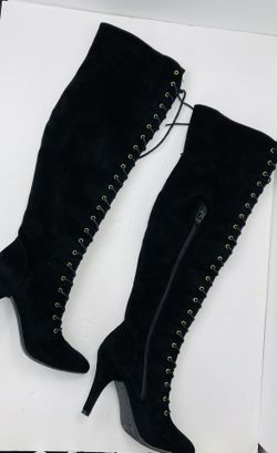 Catwalk Black High Heels Boots 37