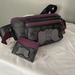 Disney X Coach Limited Edition Belt Bag With Dumbo