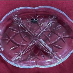Crystal Dish 11.5 X 9