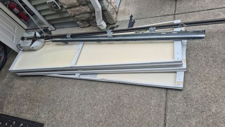 Garage door system 8x7
