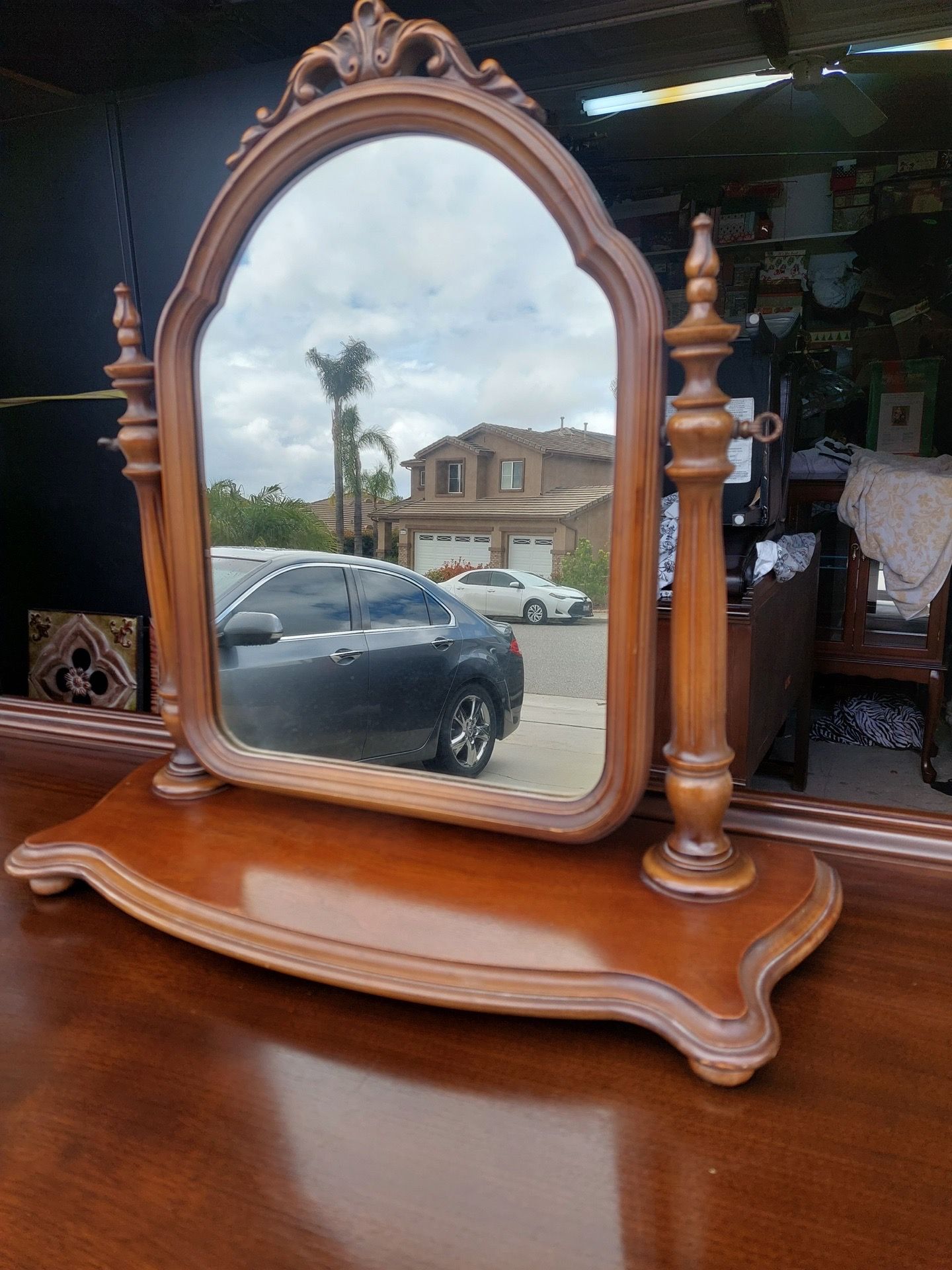 Antique mirror