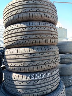 Vendo 4 Llantas Usadas 215 55 17
