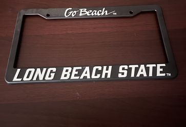 Long Beach State License Plate Frame