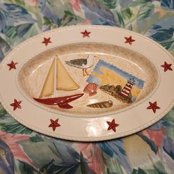 New Oval Spring/Summer Serving Platter