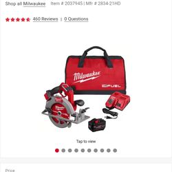 Milwaukee Circular Saw