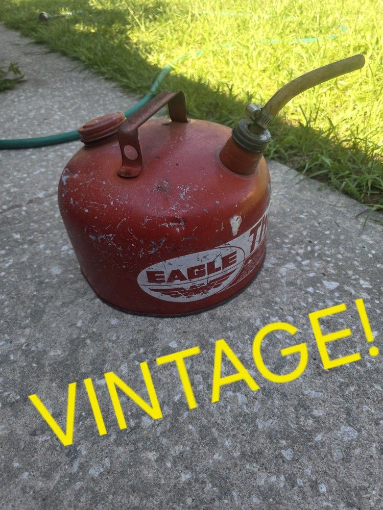 Vintage Gas Can 1970s!!