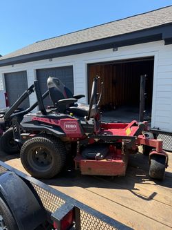 Toro titan HD 48 inch zero turn