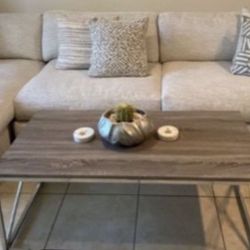 Coffee Table With Matching End Table Bought From City Furniture