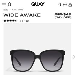 Wide Awake NEW SUNGLASSES 