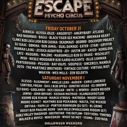 ESCAPE HALLOWEEN TICKETS 