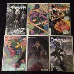 Batman Comic book lot of 6! DC Comics. Tynion. Varaints. keys. mixed lot.
